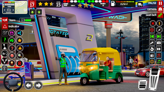 اسکرین شات بازی TukTuk Rickshaw Driving Games 7