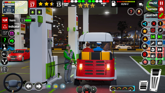 اسکرین شات بازی TukTuk Rickshaw Driving Games 2
