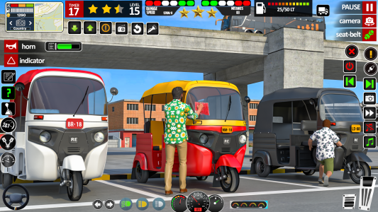 اسکرین شات 8 بازی TukTuk Rickshaw Driving Games