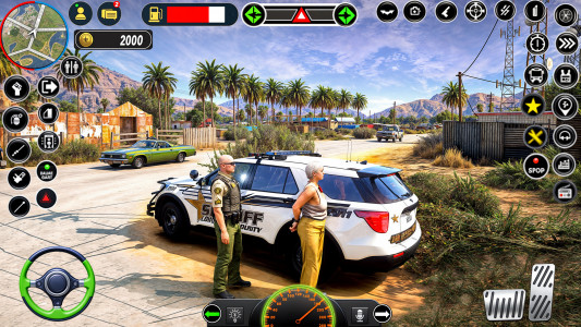 اسکرین شات بازی Real City Police Car Simualtor 2