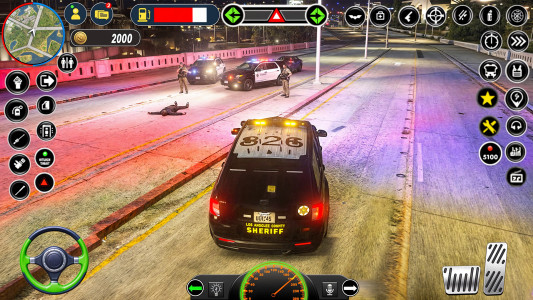 اسکرین شات بازی Real City Police Car Simualtor 4