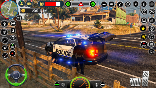 اسکرین شات بازی Real City Police Car Simualtor 3