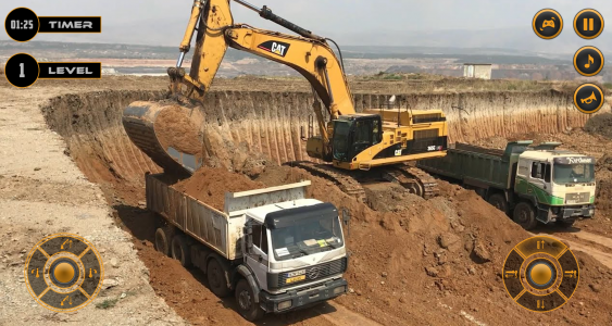 اسکرین شات 1 بازی Heavy Construction JCB Game 3D