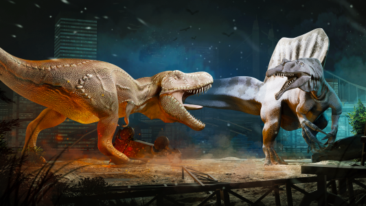 اسکرین شات بازی Dino Crash 3D Dinosaurs Smash 1