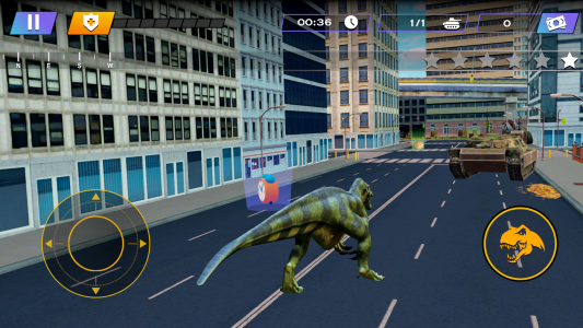 اسکرین شات بازی Dino Crash 3D Dinosaurs Smash 4