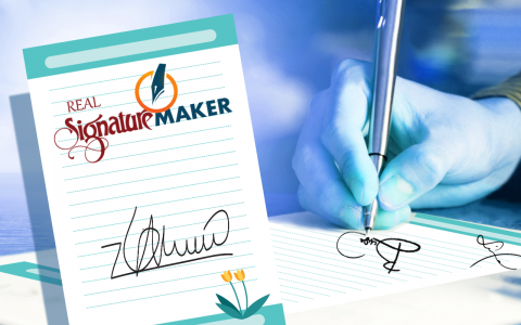 اسکرین شات برنامه Real Signature Maker & Creator 1