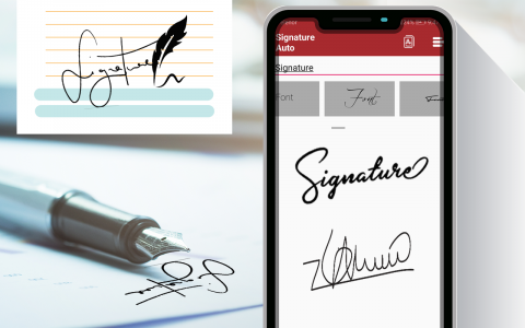 اسکرین شات 3 برنامه Real Signature Maker & Creator