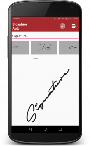 اسکرین شات برنامه Real Signature Maker & Creator 7