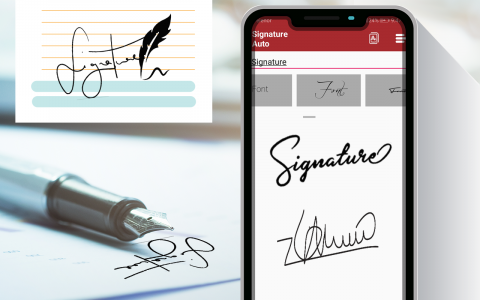 اسکرین شات برنامه Real Signature Maker & Creator 3