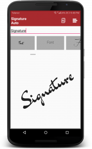 اسکرین شات 8 برنامه Real Signature Maker & Creator