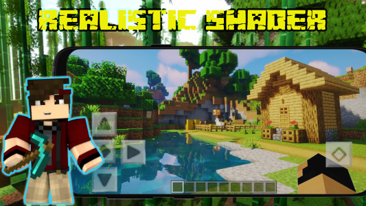 اسکرین شات برنامه Realistic Shader Minecraft Mod 1