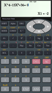 اسکرین شات برنامه RealMax Scientific Calculator 3