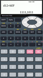 اسکرین شات برنامه RealMax Scientific Calculator 7