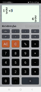 اسکرین شات برنامه MathBird Calculator 4