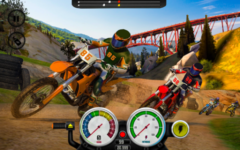 اسکرین شات برنامه Real Motorcycle Bike Race Game 3