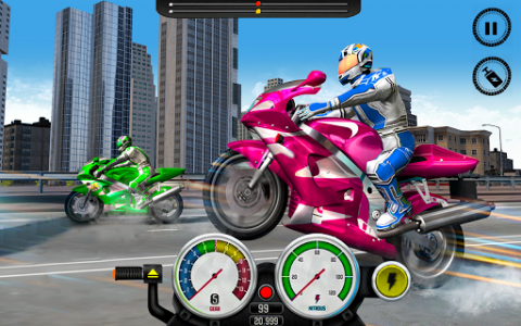 اسکرین شات برنامه Real Motorcycle Bike Race Game 4