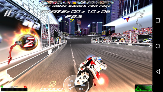اسکرین شات بازی مسابقه موتور سیکلت 2