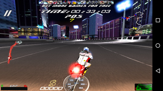 اسکرین شات بازی مسابقه موتور سیکلت 4