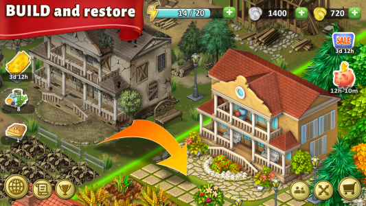 اسکرین شات 3 بازی Janes Farm: Family farm game