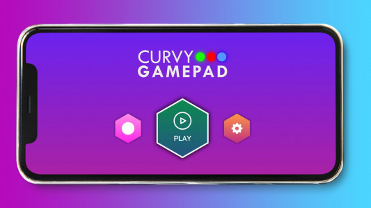 اسکرین شات بازی Curvy Color Balls Gamepad 1