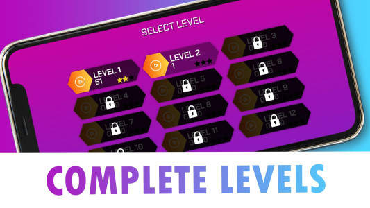 اسکرین شات 5 بازی Curvy Color Balls Gamepad