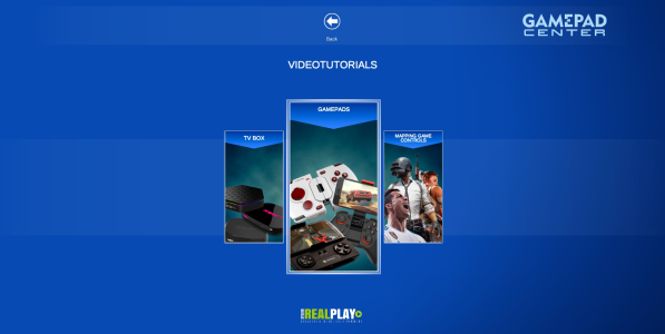 اسکرین شات 6 برنامه Gamepad Center