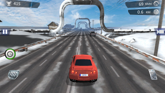 اسکرین شات بازی Speed Car Road Racing 3