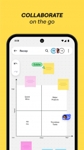 اسکرین شات 2 برنامه Miro: your visual workspace