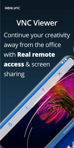اسکرین شات برنامه RealVNC Viewer: Remote Desktop 1