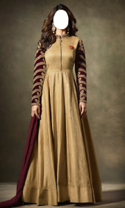اسکرین شات 8 برنامه Anarkali Dress Photo Suit