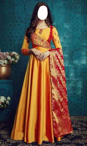 اسکرین شات 5 برنامه Anarkali Dress Photo Suit