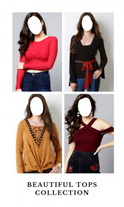 اسکرین شات 2 برنامه Girls Tops Suit