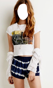 اسکرین شات 7 برنامه Women Shorts Outfit Photo Suit