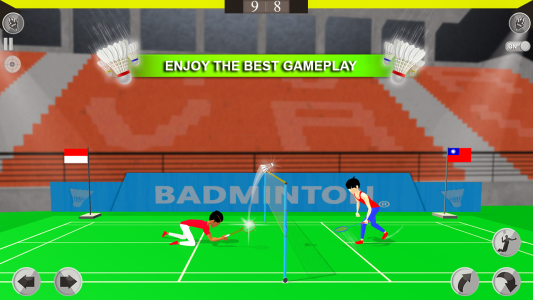 اسکرین شات بازی Badminton 3D: Sports Games 3