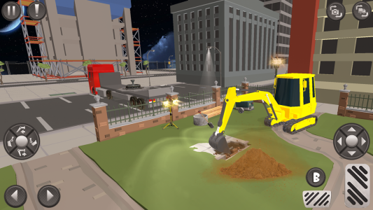 اسکرین شات بازی Excavator Construction Games 3