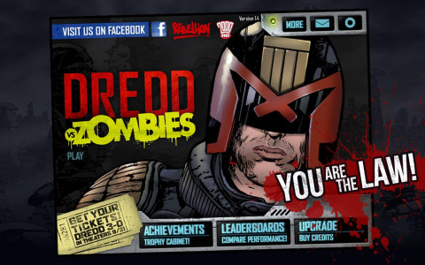 اسکرین شات بازی Judge Dredd vs. Zombies 1