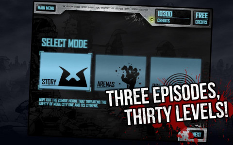 اسکرین شات بازی Judge Dredd vs. Zombies 5