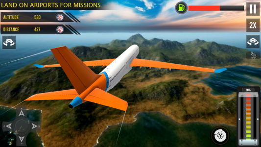 اسکرین شات 3 بازی Flight Simulator: Plane Games