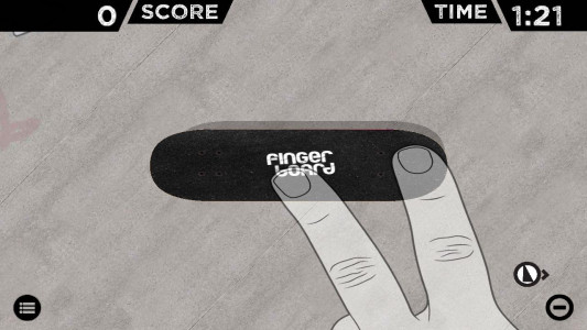 اسکرین شات بازی Fingerboard HD Skateboarding 2