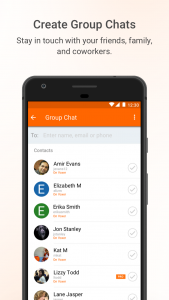 اسکرین شات برنامه Voxer Walkie Talkie Messenger 5