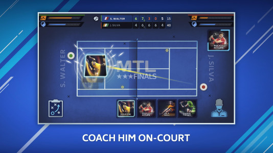 اسکرین شات 4 بازی Tennis Manager Mobile