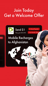 اسکرین شات 4 برنامه Rebtel: Recharges And Calls