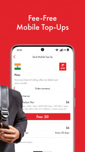 اسکرین شات 2 برنامه Rebtel: Recharges And Calls