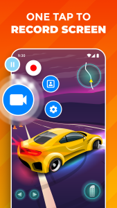 اسکرین شات 3 برنامه Screen Recorder: Facecam Audio