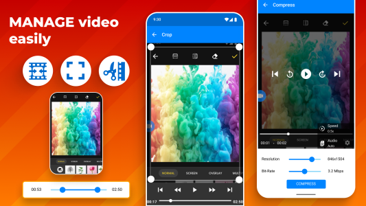 اسکرین شات 2 برنامه Screen Recorder: Facecam Audio