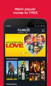 اسکرین شات 1 برنامه FilmRise - Movies and TV Shows