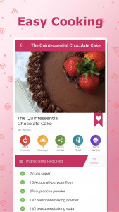 اسکرین شات 2 برنامه Cake recipes