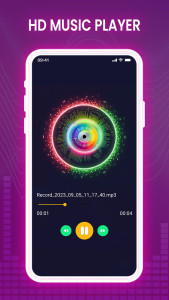 اسکرین شات 3 برنامه Voice Recorder