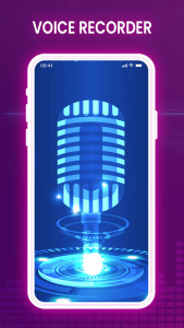 اسکرین شات 1 برنامه Voice Recorder
