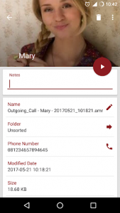 اسکرین شات برنامه RMC: Android Call Recorder 4